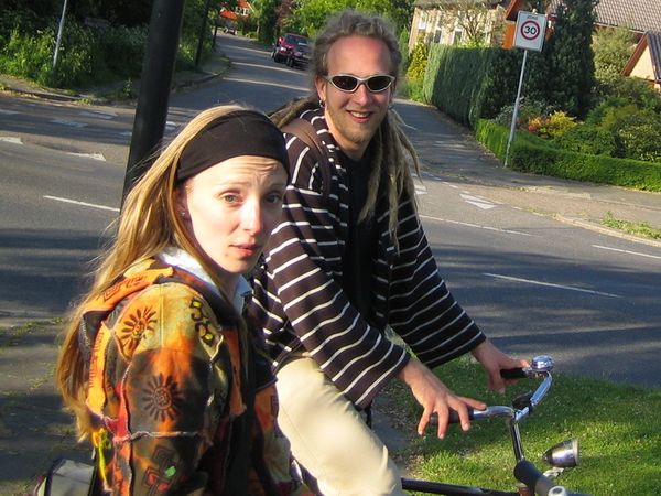 With my girlfriend in Netherlands [near Apeldoorn], 2005