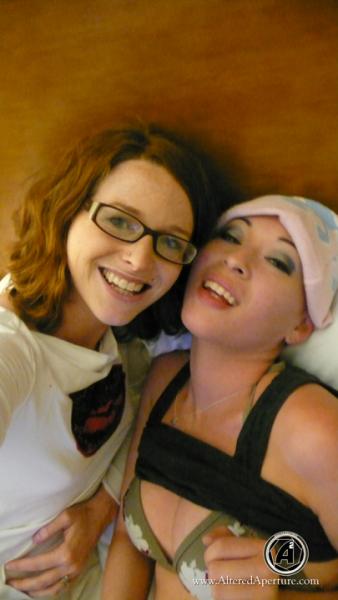 Kumi and me goofing off again